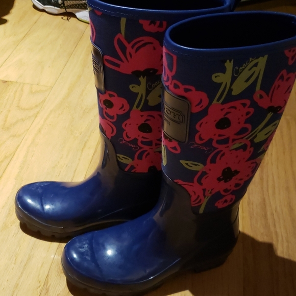 Coach rainboots - Picture 2 of 3